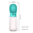 thumbnail image 3 of Botella de agua portátil para perros para caminar, botella de agua para mascotas a prueba de fugas para cachorros de gatos pequeños, botella de agua potable duradera para perros, 3 of 5