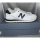 thumbnail image 5 of New Balance U574FBS White Grey All Leather Men's Athletic Sneakers Size 9 M, 5 of 6