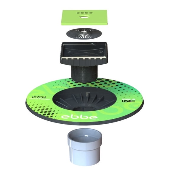 Ebbe America E4028 Ebbe Rough-Ins Versa-Pvc Drain Bundle