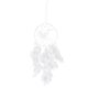 thumbnail image 1 of Adorno colgante estilo disctivo mariposas blancas plumas atrapasueños hogar colgante de pared adorno niña regalo, 1 of 11