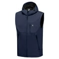 thumbnail image 3 of Little Donkey Andy Men's Lightweight Softshell Vest Windproof Sleeveless Jacket for Travel Hiking Running Golf Size XL, 3 of 7