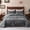 Gray, variant on BLEUM CADE Christmas Quilts Sets Queen Size,3 Pieces Christmas Snowman Quilt Bedding Set, Reversible Blue Buffalo Plaid Comforter Sets, Christmas Tree Soft Lightweight Xmas Bedspread Coverlet,90"x90"