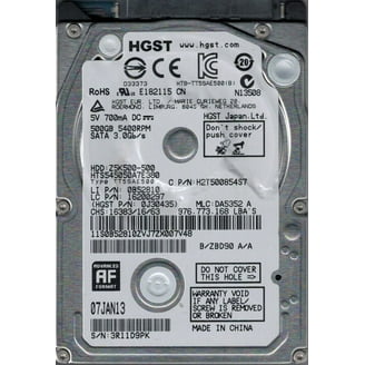 HTS541010A9E680 P/N: 0J26263 MLC: DA6474 HGST 1TB - Walmart.com