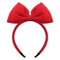 thumbnail image 1 of Diadema con Lazo Accesorio para el Cabello con Lazo - Lazo Grande Decoración de Fiesta de Halloween Tocado para Disfraz de Cosplay Tocado Hecho a Mano para Navidad Cumpleaños 1 Paquete Rojo, 1 of 5