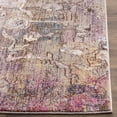 thumbnail image 3 of SAFAVIEH Bristol Letha Floral Polyester Area Rug, Pink/Gray, 6' x 9', 3 of 8