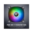 thumbnail image 2 of Thermaltake Pure Duo 14 ARGB Sync Radiator Fan (2-Fan Pack), 2 of 7
