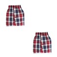 thumbnail image 1 of Guardurnaity Ropa interior para hombre, bóxer tejido, pantalones cortos para hombre, ropa interior suelta, transpirable, flexible al tacto, Rojo METRO 2piezas, 1 of 6