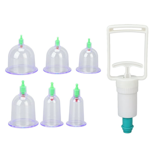Kit De Ventosas Al Vacío, Ventosa Al Vacío, Relajación De Los Músculos, Suave, Promueve La Circulación Sanguínea Para Hombres Para El Hogar ANGGREK Vacuum Suction Cup