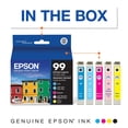 thumbnail image 3 of Cartucho de tinta Epson T099 Claria Hi-Definition Combo de 5 colores, 3 of 5