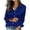 Blue, variant on Bixock Summer Women's Tops Long Sleeve Shirts for Women Plaid Print Satin Button Down Shirts for Women Collar Casual Dressy Blouse Tops