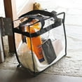 thumbnail image 2 of Qenwkxz Women's Clear Stadium Tote Bag, Clear, 2 of 8