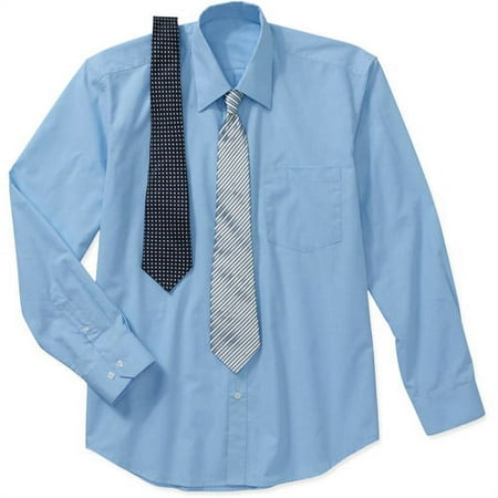 Generic Big Men's Dress Shirts With 2 Matching T