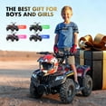thumbnail image 3 of Electric Four Wheeler 36V 500W Brushless Motor,IVFJFV All Terrain Electric 4-Wheel Off-road Ride Car,Dual Speed 10 to 15MPH,Outdoor Adventure Vehicle with Stable Chassis,PINK,36V 12Ah, 3 of 8