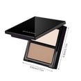thumbnail image 3 of Poudre de Contouring Naturelle Beauty High Light 2 Couleurs pour le Visage et le Cou, Usage Quotidien, Fond de Teint de Contouring Imperméable, Résistant à la Sueur, Éclaircissant, Convient à Toutes les Personnes, High Light pour Femmes, 3 of 9