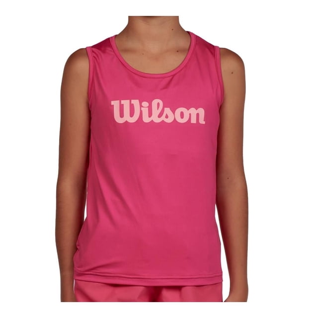 Playera Wilson para Niña, Fucsia Talla 12