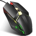 thumbnail image 1 of Mouse Colorful Glowing Gaming Mouse 4D Ergonomic Design, 1 of 5
