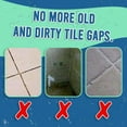 thumbnail image 5 of Home Tool Wall Porcelain Paint Cleaner Filling Agents Quick-Drying White Tile Refil Mouldproof Grout Glue Tile Gap Repair Color Glue 120ML 2, 5 of 8