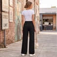 thumbnail image 6 of longantii Wide Leg Sweatpants Women Low Rise Baggy Sweatpants Y2K Drawstring Cotton Lounge Pants Womens Fall Fashion 2026, 6 of 7