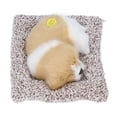 thumbnail image 4 of Verdant Touch Simulation Sleeping Dog Realistic Sleeping Dog Adorable Sleeping Puppy Children Toys Decorations Gifts for Boys GirlsDirt White Block Nap Dog, 4 of 8