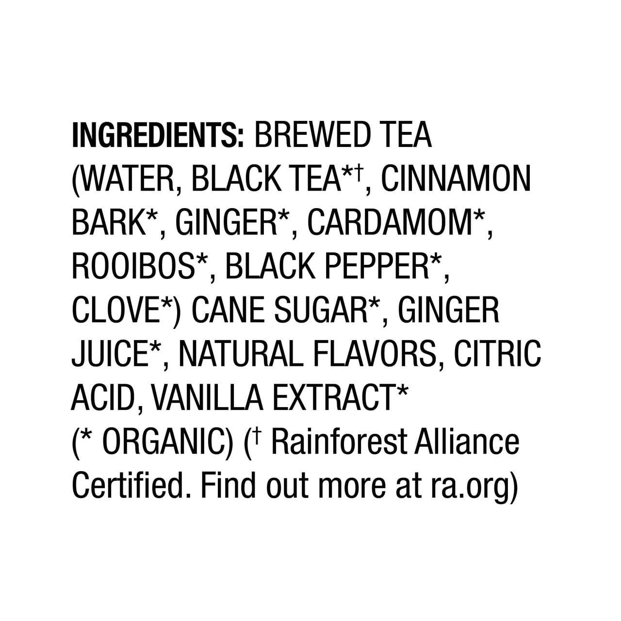 (2 pack) Yogi Barista Light Organic Chai Latte, Black Tea Concentrate, 32 fl oz Carton