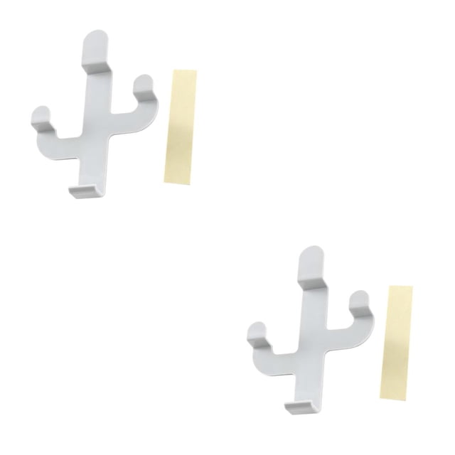 Ganchos en forma de Cactus Cateissary, estantes de exhibición de ropa, soporte para llaves, gancho de pared