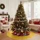 thumbnail image 1 of Herunwer Christmas Tree Skirt, Christmas Trees Skirt, Large Sparkle Xmas Tree Stand Base Used for Christmas Holiday Indoor Home Decoration, 1 of 7