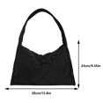 thumbnail image 4 of Bolso Acolchado Sólido para Mujer Hobo Gran Capacidad Con A La, 4 of 9