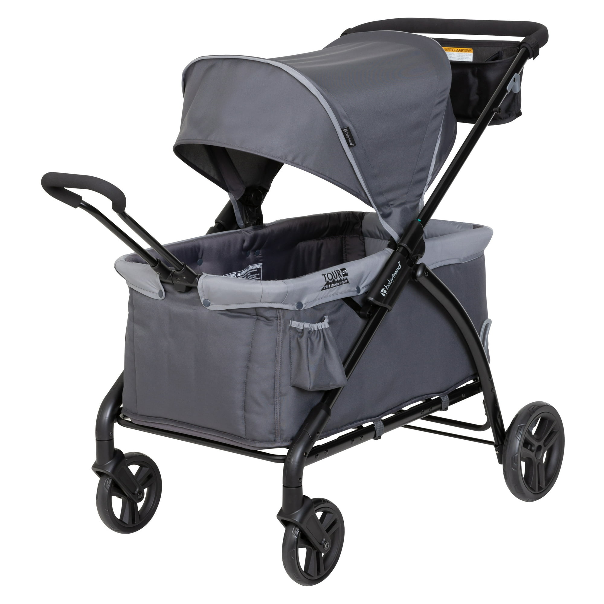 Baby Trend Tour LTE 2-in-1 Stroller Wagon in Desert Grey