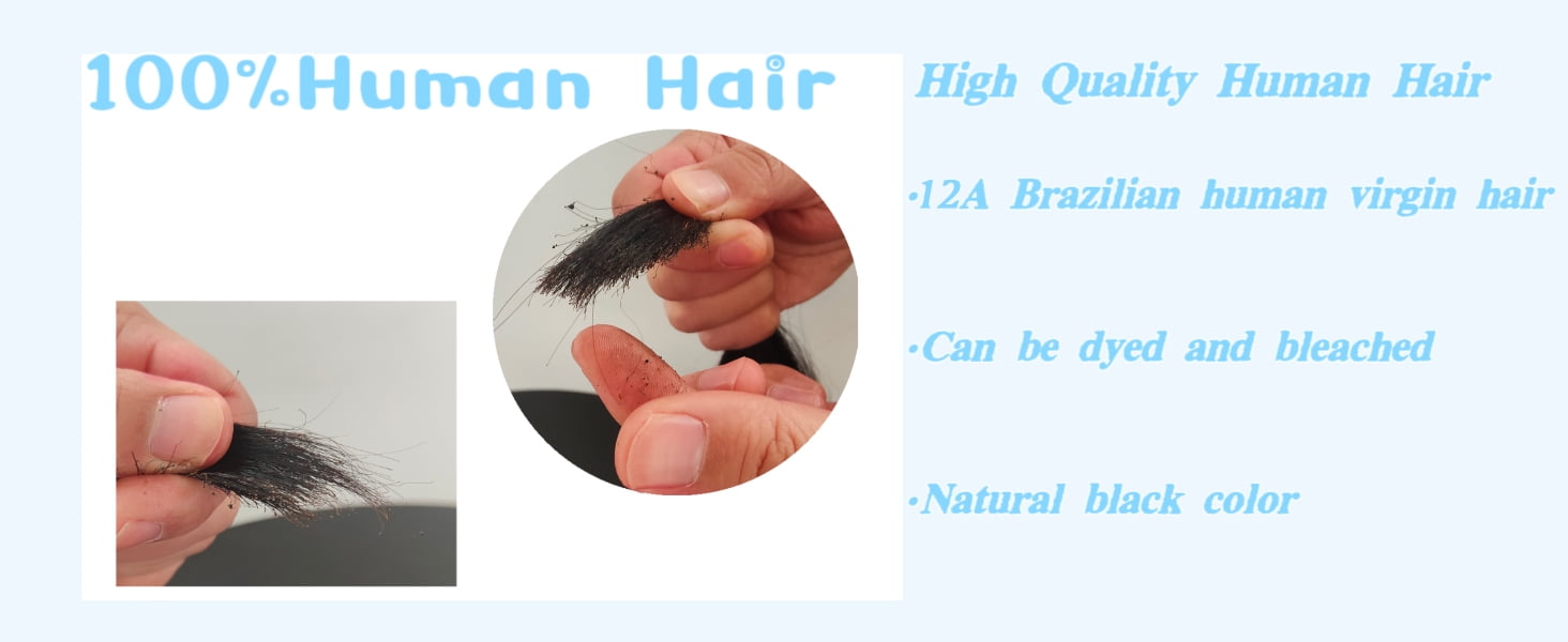 Boho Knotless Braids Human Hair Micro Braids Extension Hair Deep Curly Human Bulk Hair 18 Inch 1pack (3bundles(300g) Natural Black Color