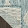 thumbnail image 4 of Nourison Positano Indoor/Outdoor Aqua 4' x 6' Area Rug (4x6), 4 of 9