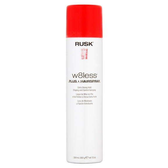 Rusk Rush W8Less Plus Hairspray, 10.0 Oz
