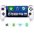 thumbnail image 1 of Controlador de juegos móvil para iPhone/Android con soporte de estuche, joysticks de efecto Hall Controlador de teléfono inalámbrico con RGB - Adecuado para juegos en la nube, PUBG, Roblox, Call of Du, 1 of 5