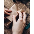 thumbnail image 2 of King Will 7mm Silver Stainless Steel Rings, Men's Wedding Rings White Cubic Zircon Inlay Flat Cut Ring for Men Women, Comfort Fit, Durable, Size 12, 2 of 7