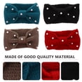 thumbnail image 2 of MasteelfCA 4 Pcs Bandeau Nœud Papillon Chic Tricoté pour Femmes, 2 of 8