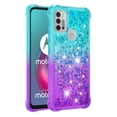 thumbnail image 2 of Funda para Motorola MOTO G30/G10 Transparente con Brillos Carcasa Protectora Antigolpes con Glitter Brillante, 2 of 5