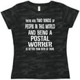 thumbnail image 3 of Inktastic Postal Worker Funny Job Gift Women's T-Shirt, 3 of 5