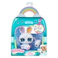thumbnail image 4 of Kindi Kids Show N Tell Pets Marlo 4" Pet and Shopkin Electronic Pets Rabbit, 2 Count (White), 4 of 8