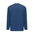 thumbnail image 5 of Lmnyox Men's Casual Long Sleeve Shirts Lightweight Breathable V Neck Plain T Shirt Classic Basic Loose Tops for Men, 5 of 7