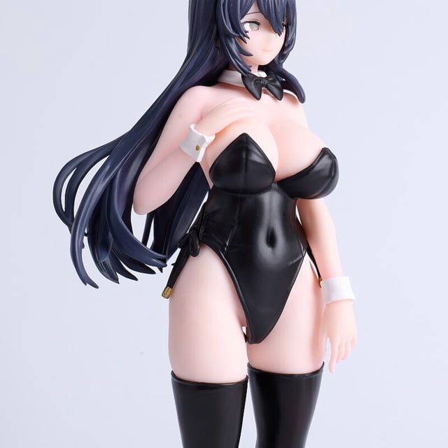 NSFW Kuro Bunny kouhai-chan Mask ver chica Sexy, figura de acción de PVC, modelo de colección Hentai, muñeca de juguete, regalo, estatuilla, 26cm Fivean unisex