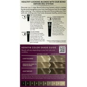 Schwarzkopf Keratin Blonde Hair Dye Dark Blonde 7.0, Permanent Color, 1 Use