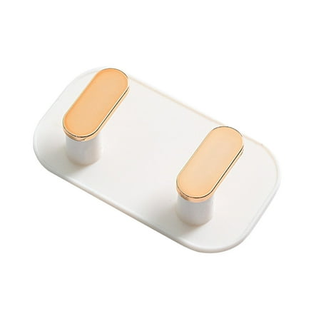 

FUAIOKT Seamless Shower Adhesive Hooks No Drilling Or Installation Required Suitable for Bathroom Kitchen Hotel