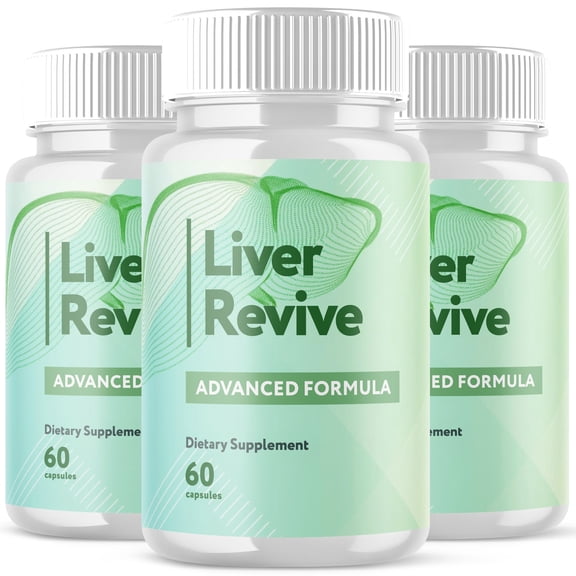 Liver Revive Advanced Formula Pills Supporting Healthy Liver Function LiverRevive 180 Capsules