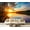 Color 3, variant on Wall Mural Peel and Stick Blue Ridge Mountains Sunset North Georgia Self-Adhesive Wallpaper Removable Wall Decal Wall Sticker Home Decor for Living Room Bedroom 69"x96"