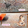 thumbnail image 4 of Safavieh Madison David Damask Area Rug, Light Gray/Rust, 9' x 12', 4 of 12