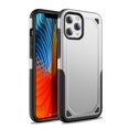 thumbnail image 2 of Pour Iphone 12 Pro 6.1 Transparent Ultra Slim Soft Electroplated Frame Case Ring Stand, 2 of 2
