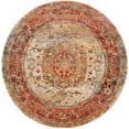 thumbnail image 4 of SAFAVIEH Vintage Persian Trina Traditional Polyester Runner Rug, Saffron/Cream, 2'2" x 10', 4 of 10
