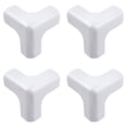 thumbnail image 2 of Silicone Corner Protectors 4 Pack Self Adhesive Bumpers - Food Grade Anti Collision Edge Guards for Furniture Table Counter Range Hood, Soft Shock Absorbing Guards for Home Office and Baby Safety, 2 of 9