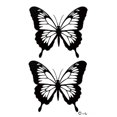 thumbnail image 1 of Pegatinas de tatuajes de mariposas a prueba de agua para manos y muñecas, tatuajes de larga duración semipermanentes con temática de medicina herbal para mujeres, 1 of 4