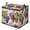 Multicolor 1, variant on CURLYOOT Vintage Red Floral Large Storage Bag, Clothes Storage Bin Foldable Closet Organizer with Handle, Fabric Storage Containers for Clothing, Blanket, Comforter, Bedding