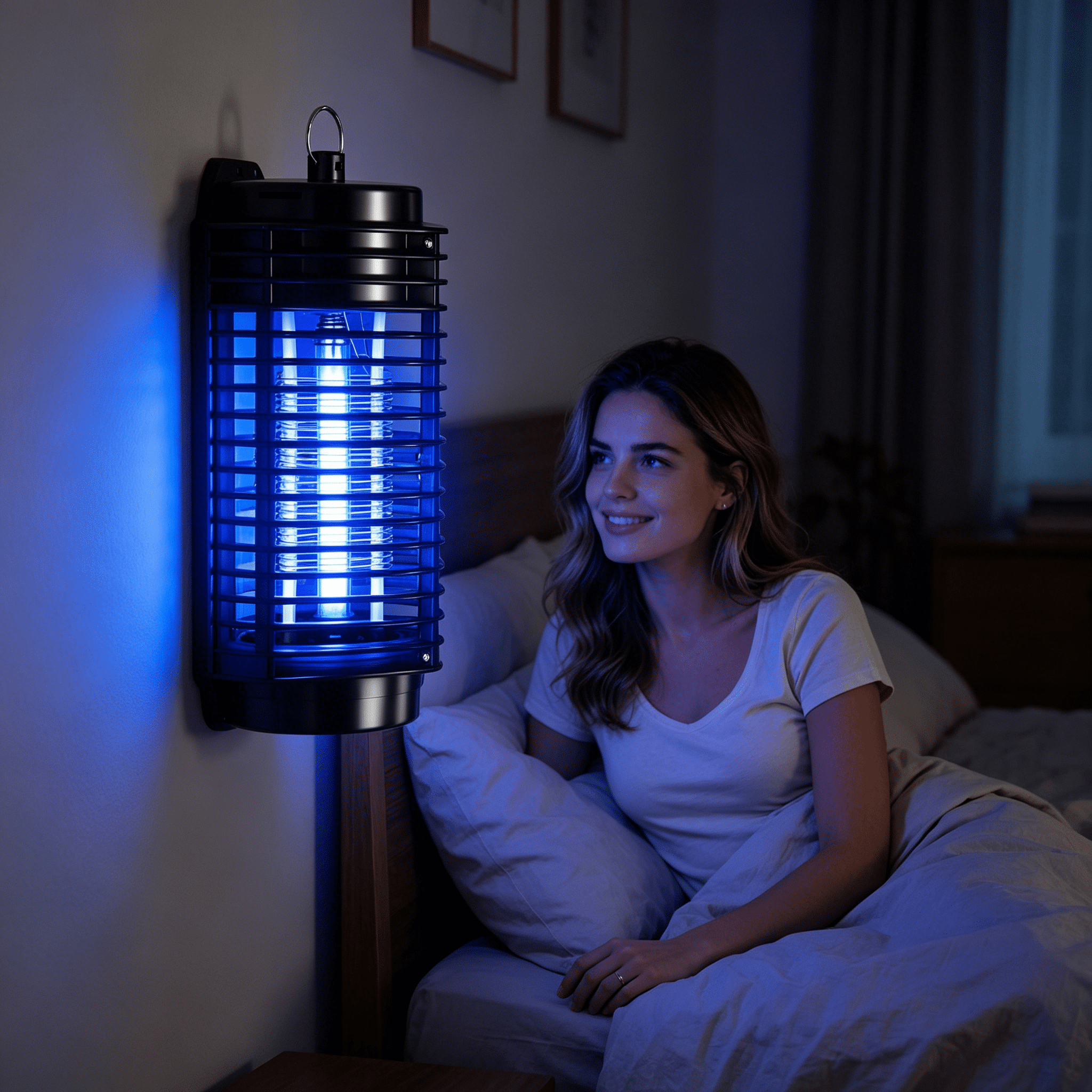HIBIBUD 2026 New Mosquito Lamps Electric Insect Killer Zapper Led Light Fly Bug Trap Pest Control Lamp for Indoor/Outdoor for Home, Garden, Patio, Camping, Bbq, Outdoor Activities.